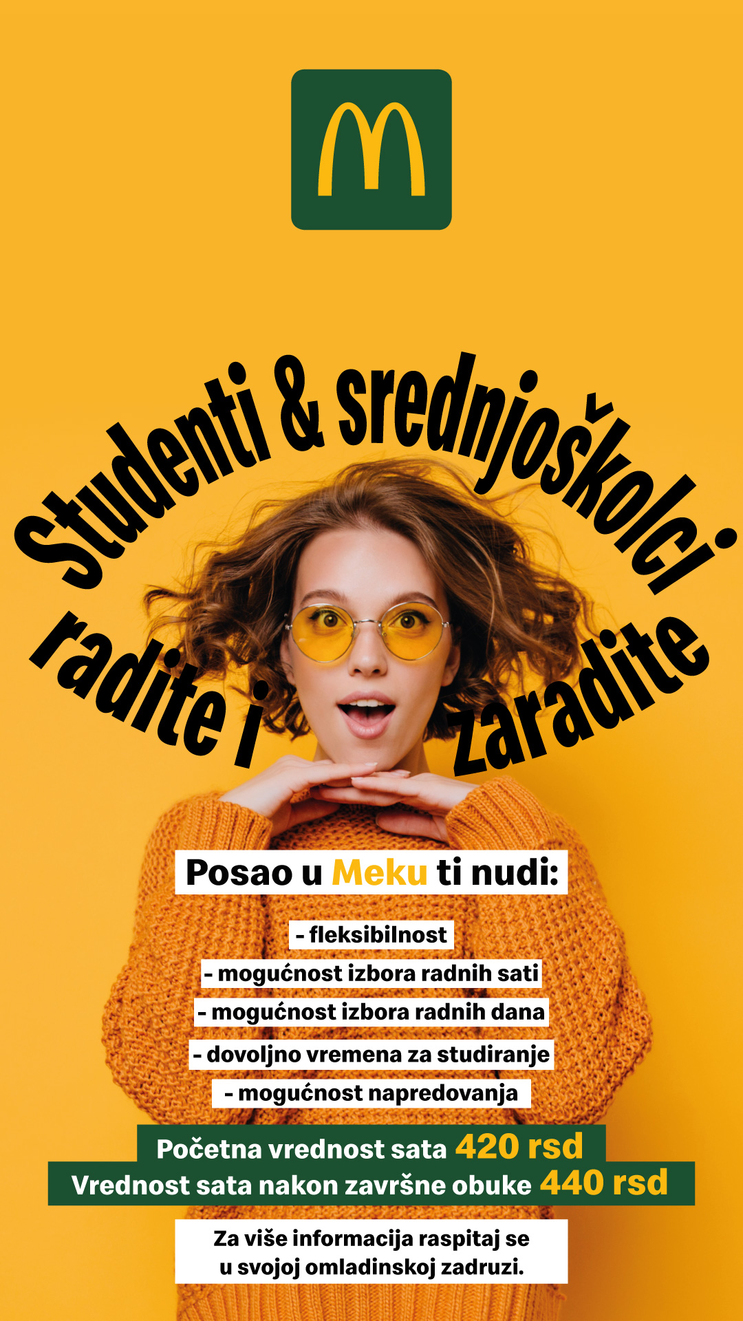 Poslovi za studente preko omladinske zadruge